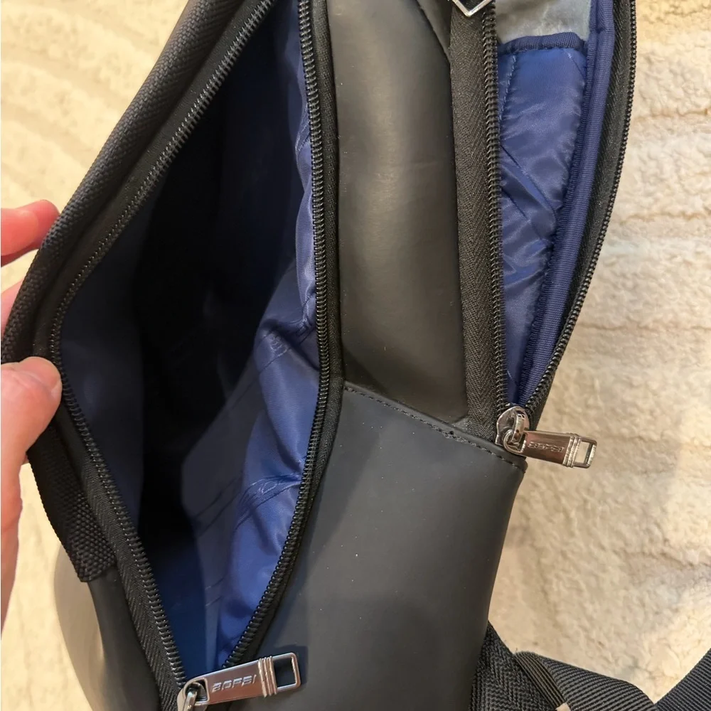 BOPAI Black Laptop Backpack / Business Travel Backpack